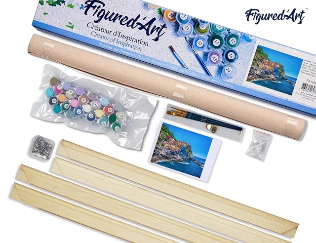 Foto 5 de 7 de Figured'Art Pintar por Numeros Adultos Ciudades De Playa