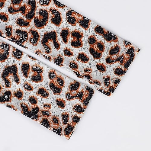 Miniatura 4 de EQSJIU Leotardos de gimnasia de manga larga para niñas de 2 a 14 años