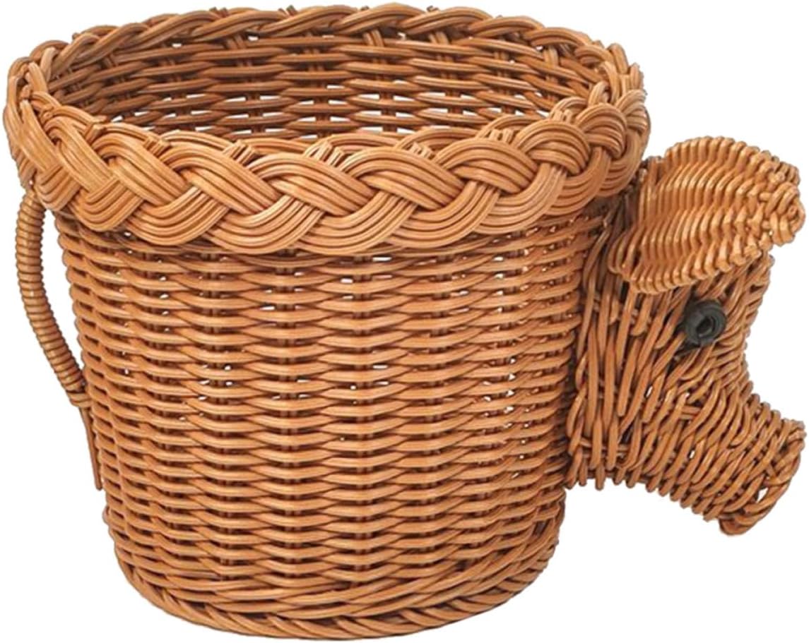 Xmas Handheld Plastic Fruit Basket for Bread Snacks Home Decor