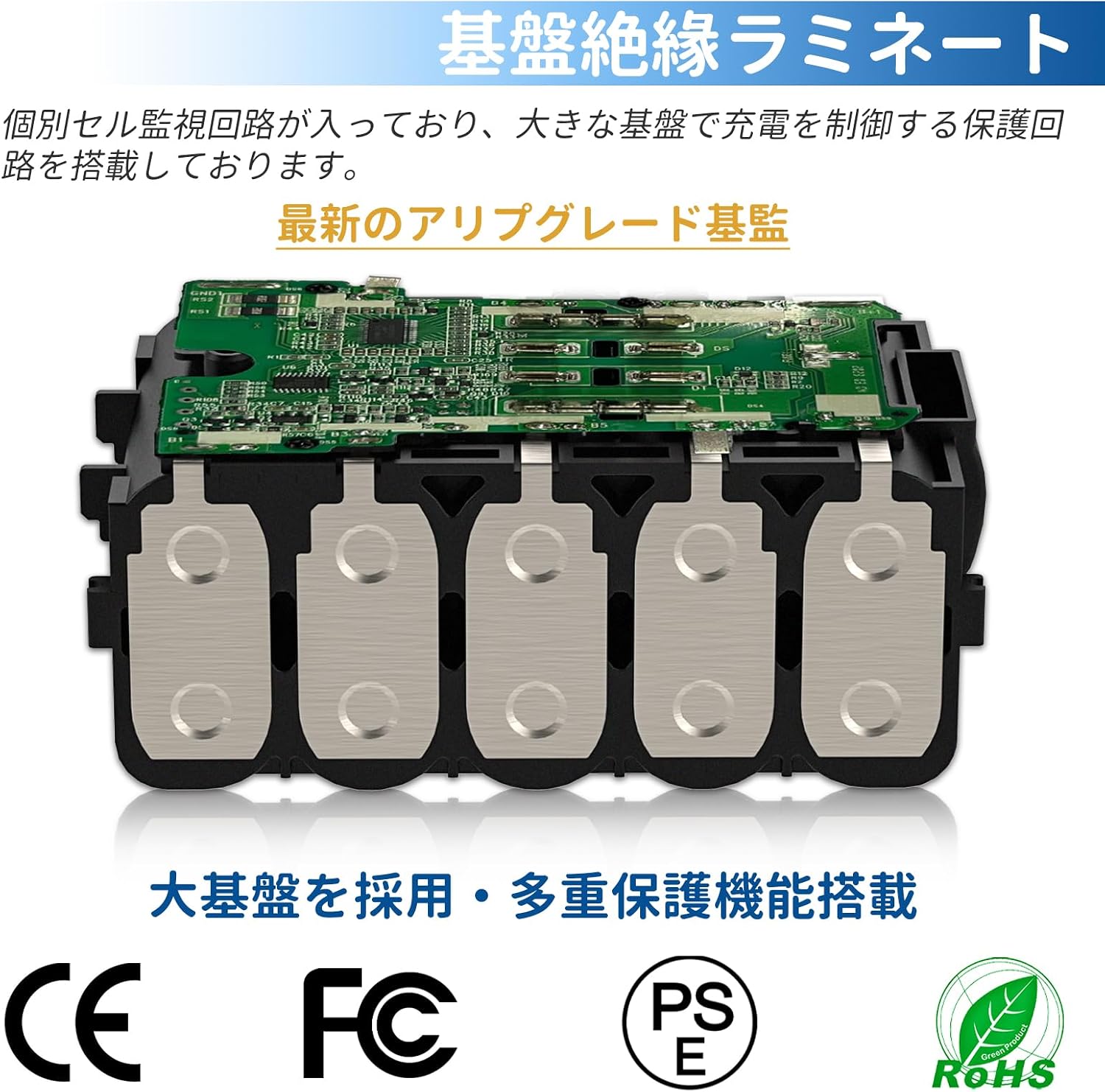 互換 マキタ 40v バッテリー BL4025 2.5Ah 2個付き ハイパワー マキタ 