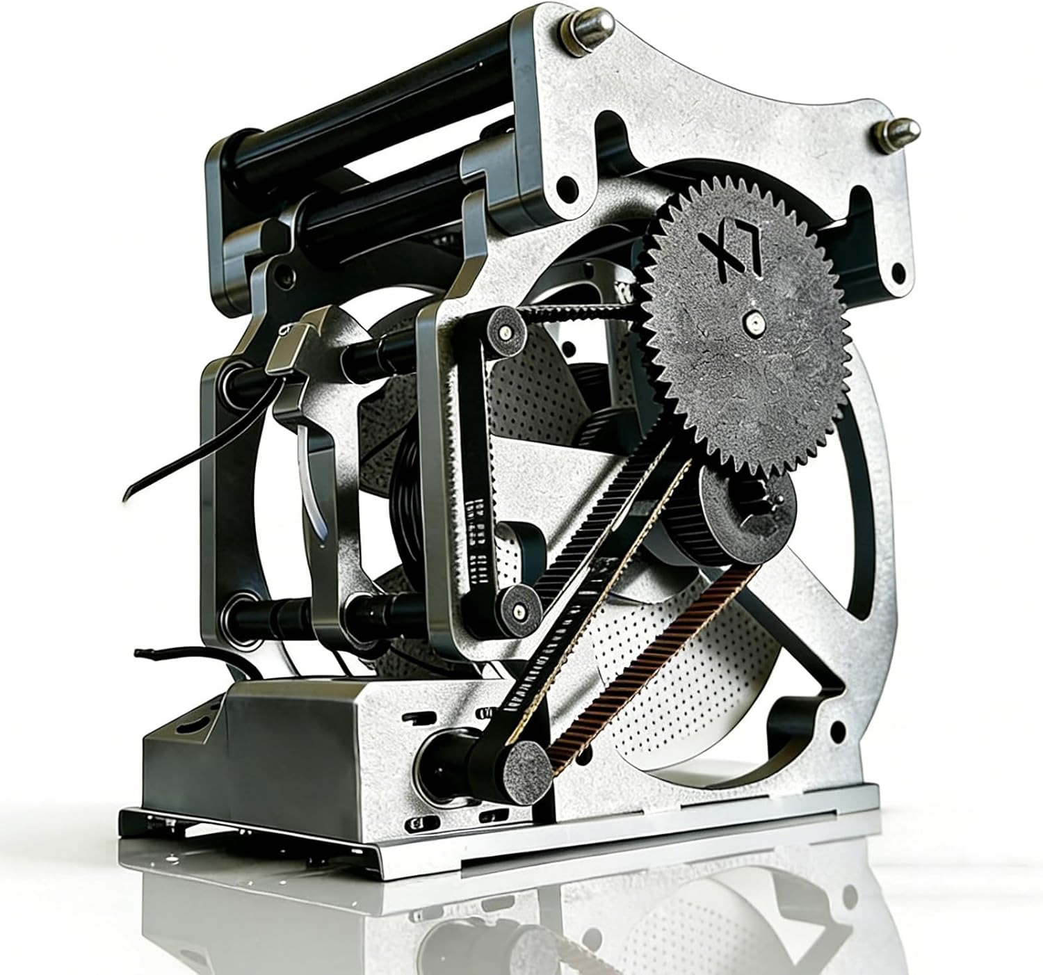 Electric Spool Winder, 3D Printer Filament Winder, with High-Precision Stepper Motor, 3 Speed Adjustment, 4KG Load Capacity, Even Winding Tension, for 3D Printing Filament Storage