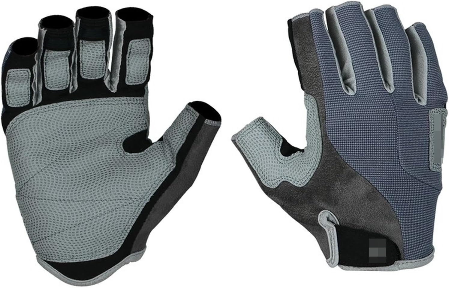 Outdoor Half-Finger Rock Climbing Gloves, Men's and Women's Fitness Anti-Slip Gloves