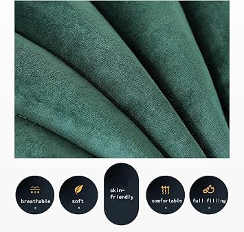 WAIUYIA Shell Pillow Seashell Shaped Accent Throw Pillow Sea Ocean Seashell Plush Pillow Soft Velvet Shell Throw Pillow Decorative Pillows Cushions for Bed Couch Chair Sofa Home (Red,14 X 11 inch)