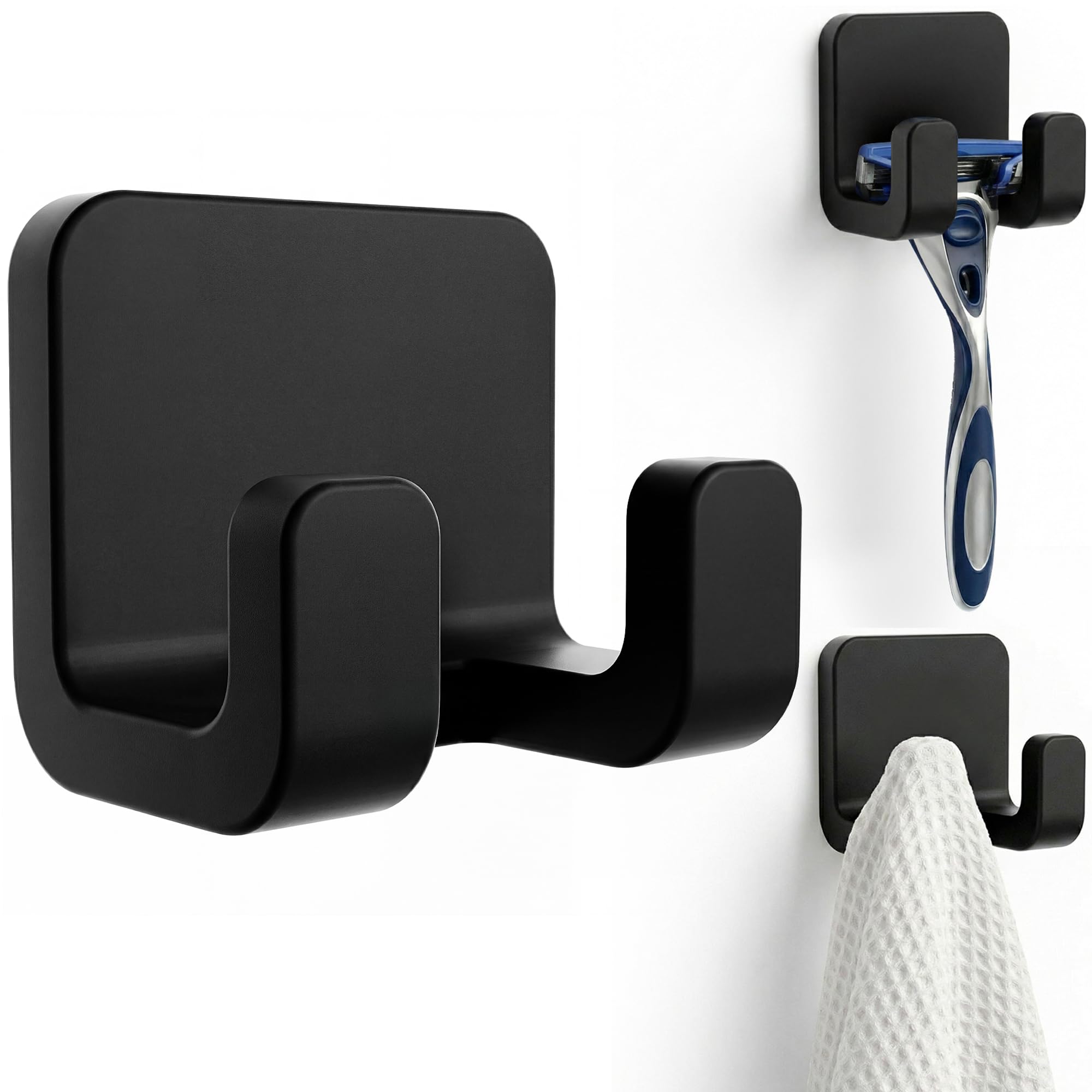 Porte Rasoir Douche Minismus en Silicone Auto-adhésif