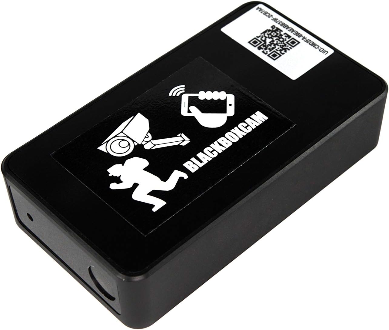 WiFi Security Spy Camera can be operated via App/Full-HD 90° wide angle WIFI IP Spycam with MicroSD Memory up to 128 GB/Motion Detection with Notification Mark BlackBoxCam® Original