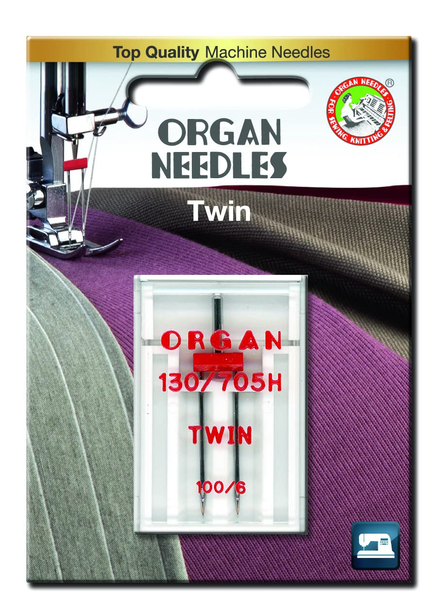 Aiguille Organ TWIN N° 80 2 La Boite De 2 Aiguilles