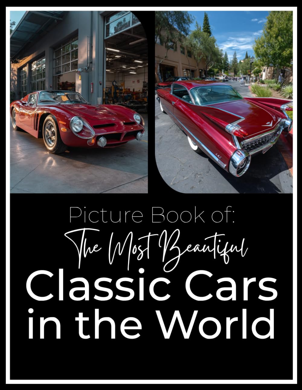 Picture Book of The Most Beautiful Classic Cars in the World: A Photographic Journey Through Automotive Elegance, Italian Sculpture, and American Muscle.