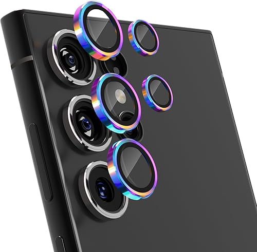 Miniatura 8 de Protector de lente de cámara para Samsung Galaxy S23 Ultra, protector de lente individual, cubierta protectora de pantalla de vidrio templado Ultra