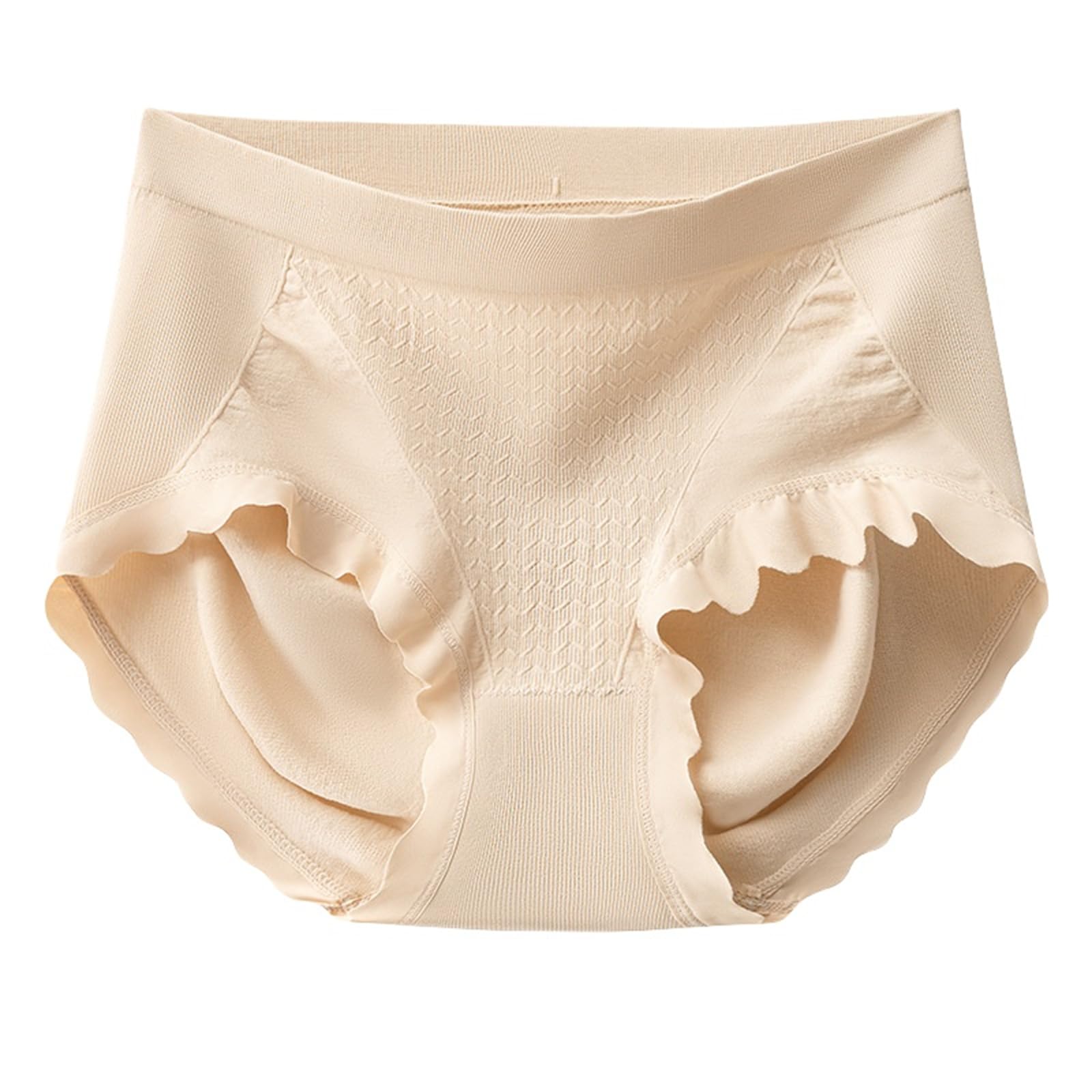Culotte Hipster Donna Sollettino di Cotone Senza Fluido Tummy Control di Tummy Wamming Women's Wamming Sollevaggio di Grandi Dimensioni 3 Slip 3 Pacchetti-B-40-67,5 kg
