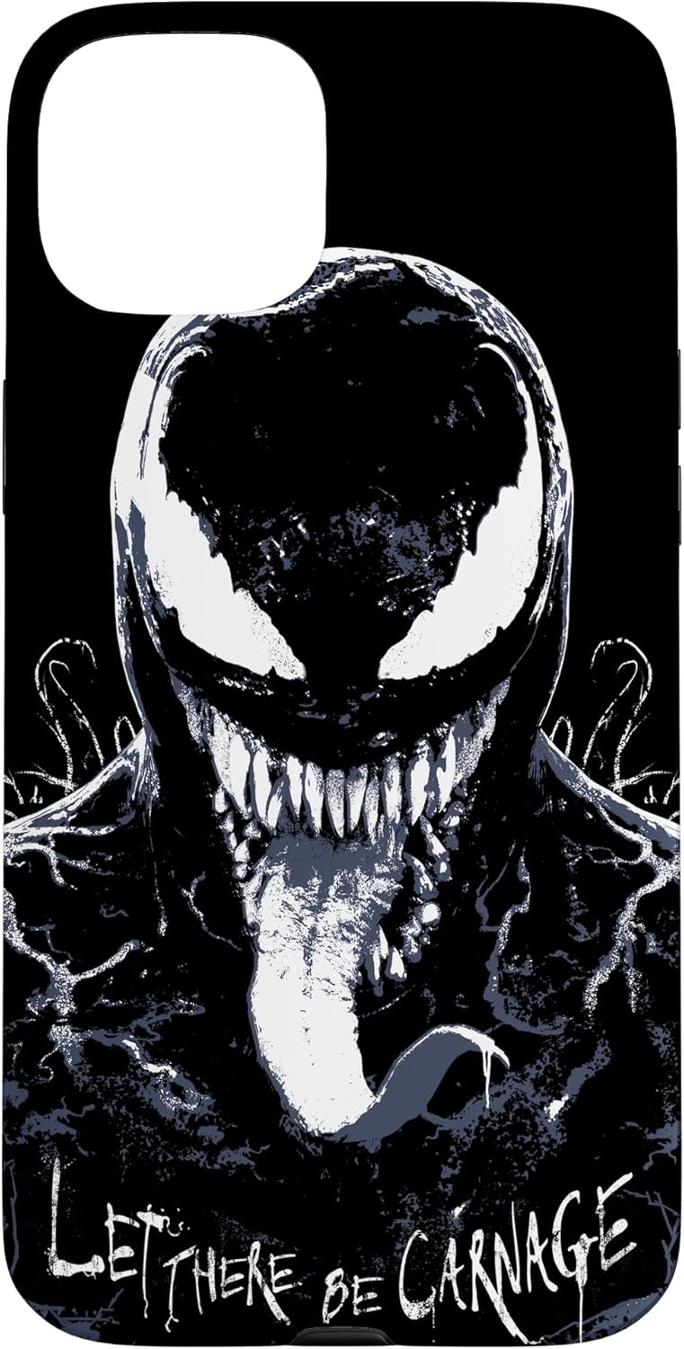 Marvel Venom: Let There Be Carnage Eddie Brock Black Case for iPhone 11