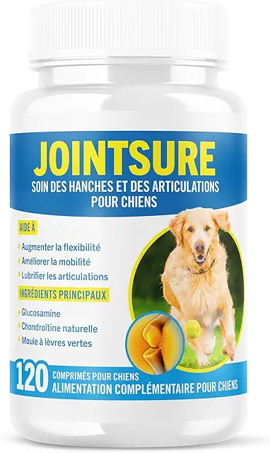 JOINTSURE SENIOR - Anti-inflammatoire pour chien arthrose, 120 comprimés mobilité articulaire