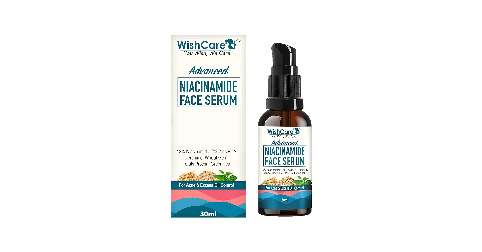 Amazon.com: WishCare Advanced 12% Niacinamide Serum for Acne