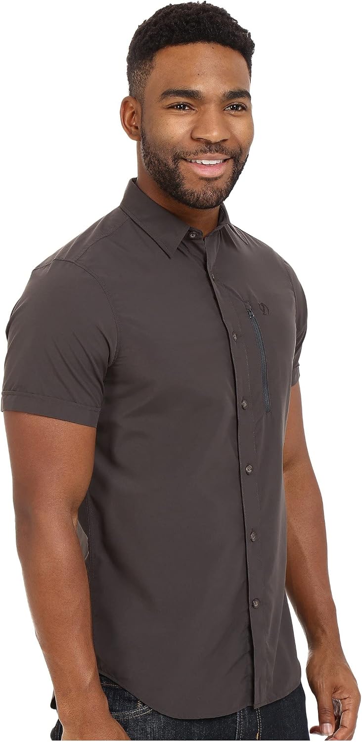 Fjällräven Abisko Hike Men's Short Sleeve Trekking Shirt - Comfortable, Lightweight, Breathable Fabric - Hiking, Trekking