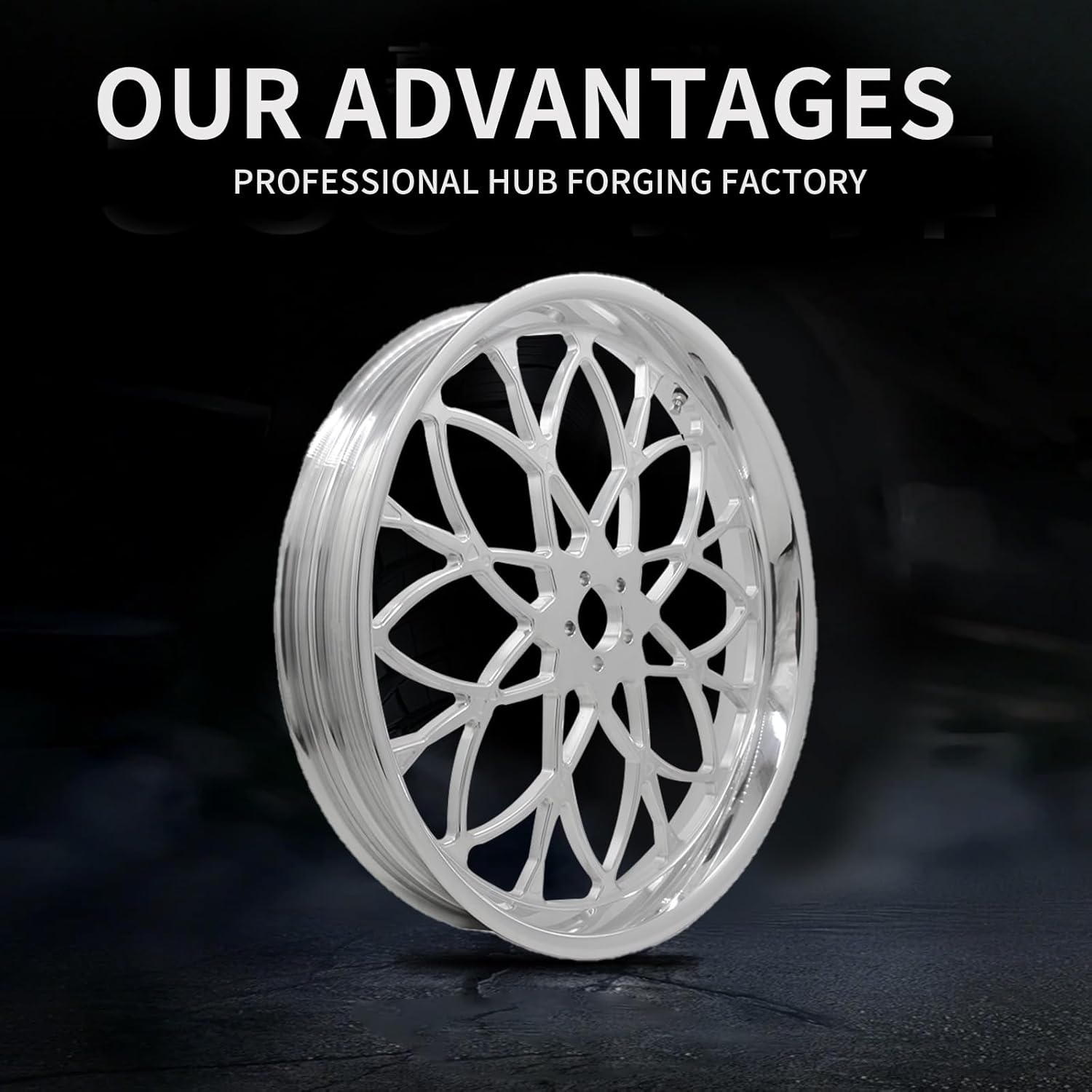 Harley Motorcycle Wheels, Aluminum Alloy Wheels for Harley Models (32 * 3.5)
