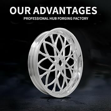 Harley Motorcycle Wheels, Aluminum Alloy Wheels for Harley Models (30 * 3.5)