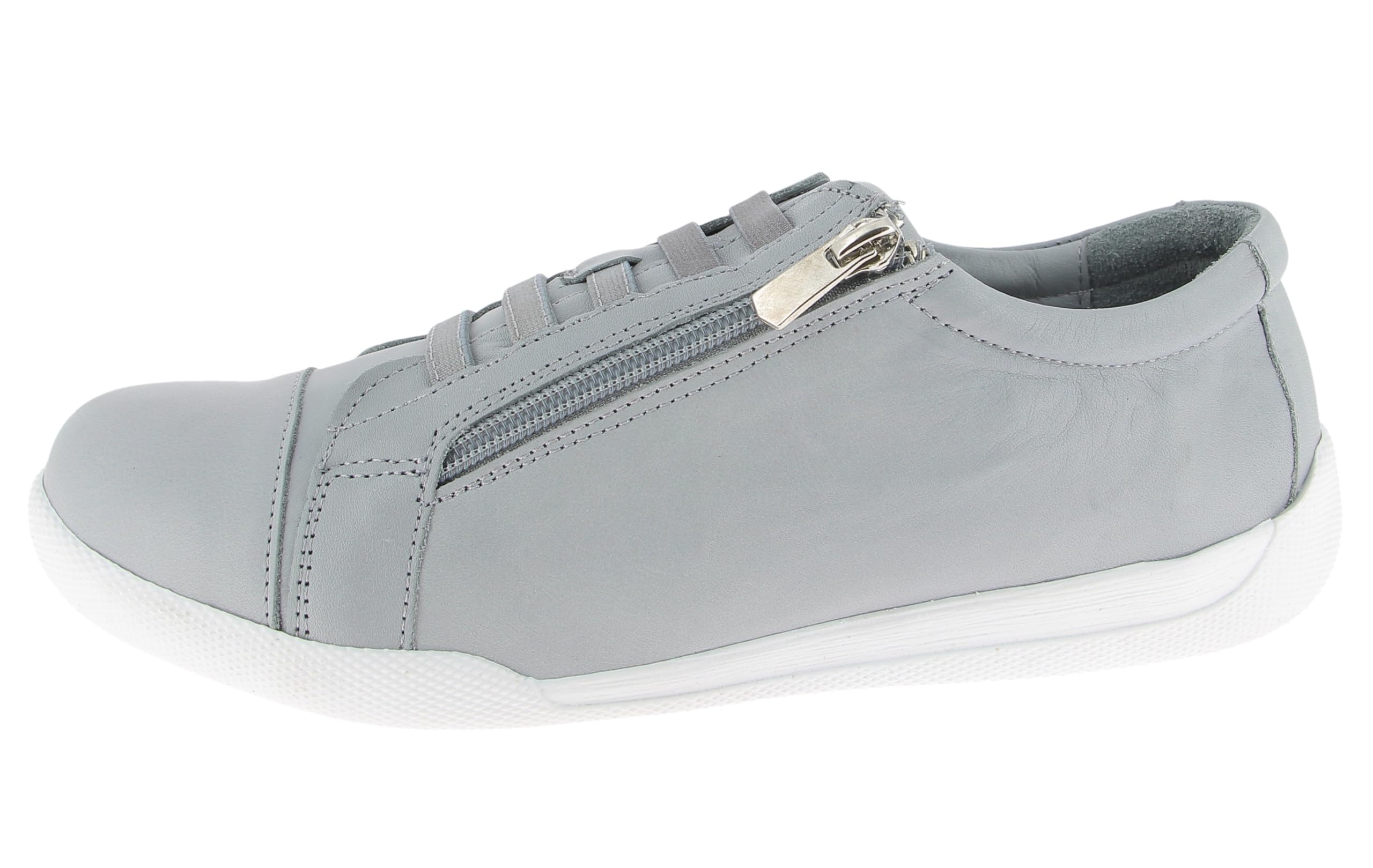 Andrea Conti Women's Damen Low Top Sneaker, lightgrey, 6.5 UK