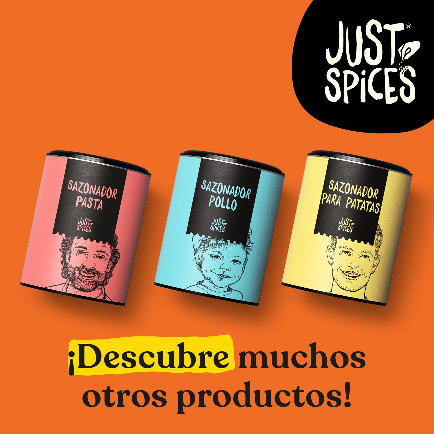 Just Spices Sazonador para Patatas, 60 g I El sabor que tus platos con patatas necesitan