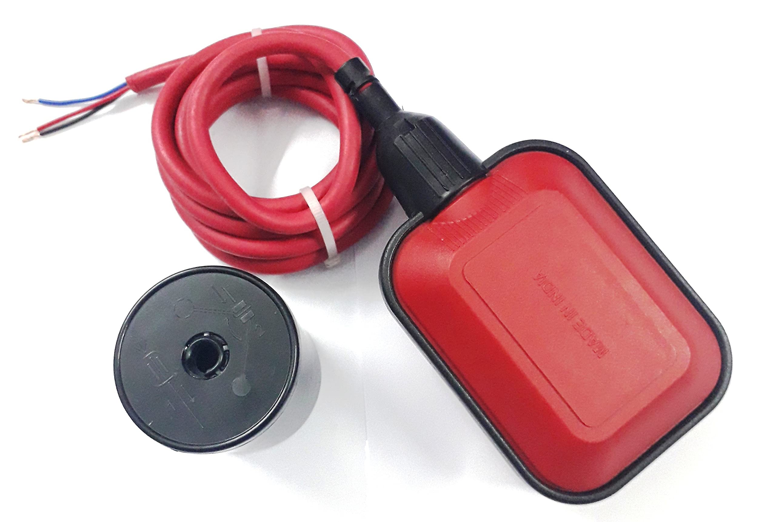 vapor Float Switch Sensor for Water Level Controller (3 m), Red