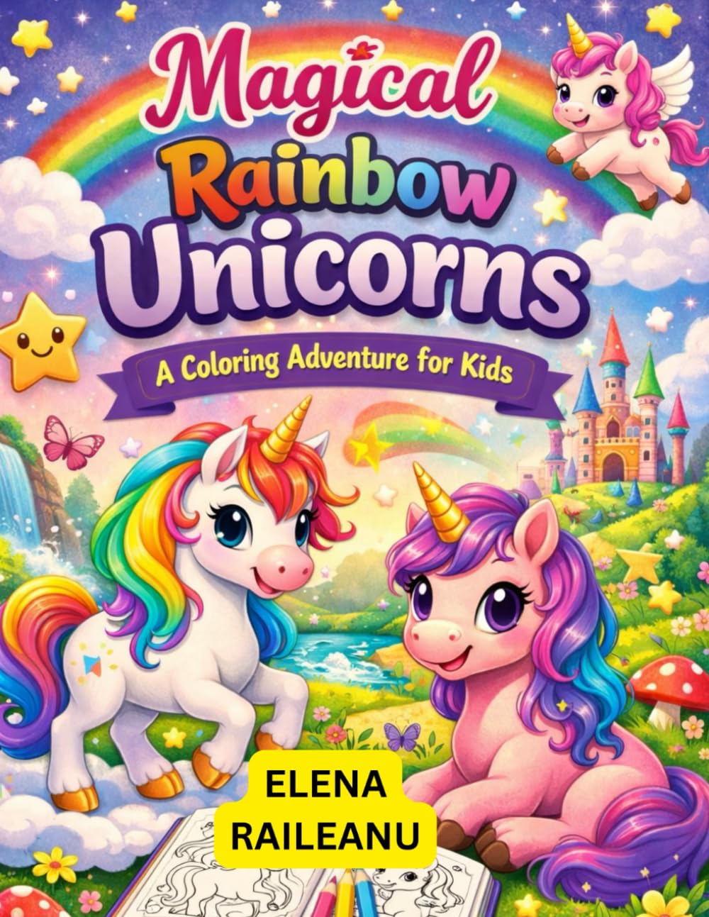 MAGICAL RAINBOW UNICORNS: A COLORING ADVENTURE FOR KIDS