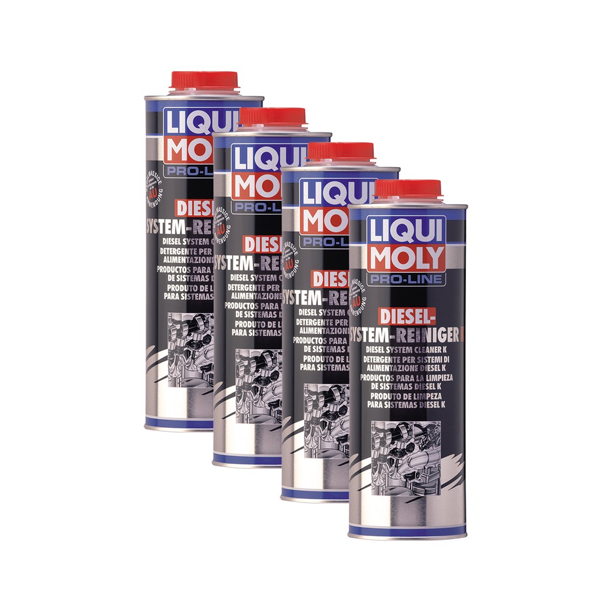 4 X Liqui Moly 5144 Pro Line Diesel SISTEMA Detergente K 1L