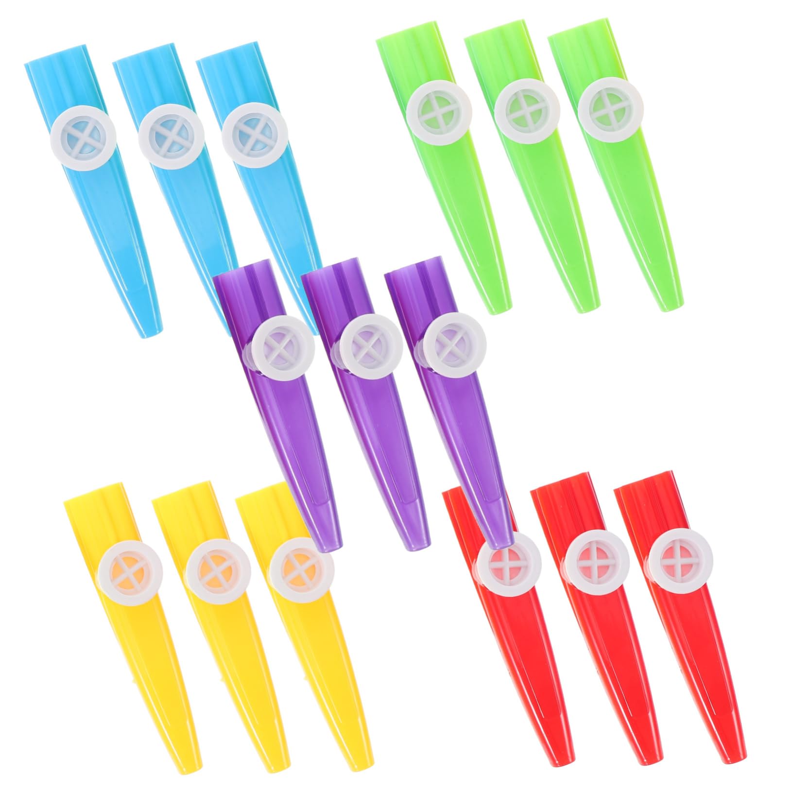 VICASKY 15pcs Musical Instruments Saxoflute Toy for Boys and Girls Lightweight Safe Musical Toys for Party