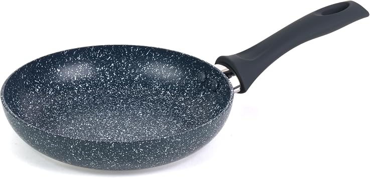 Russell Hobbs Blue Marble 20 cm Non-Stick Fry Pan, Pressed Aluminium