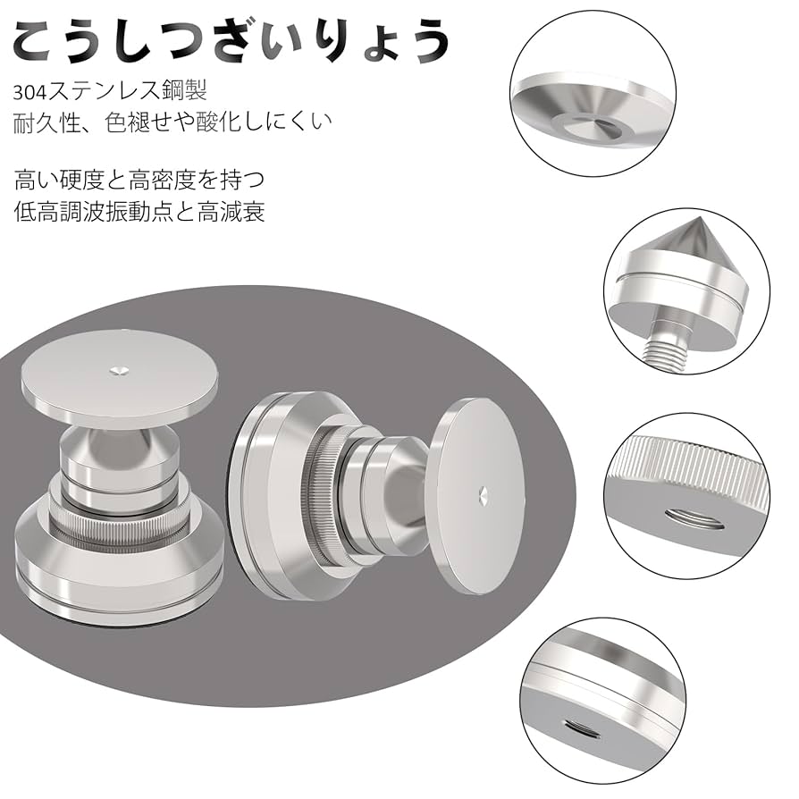 TARGET スピーカースタンド スパイク&ストッパーセット TARGET スピーカースタンド スパイク&ストッパーセット TARGET