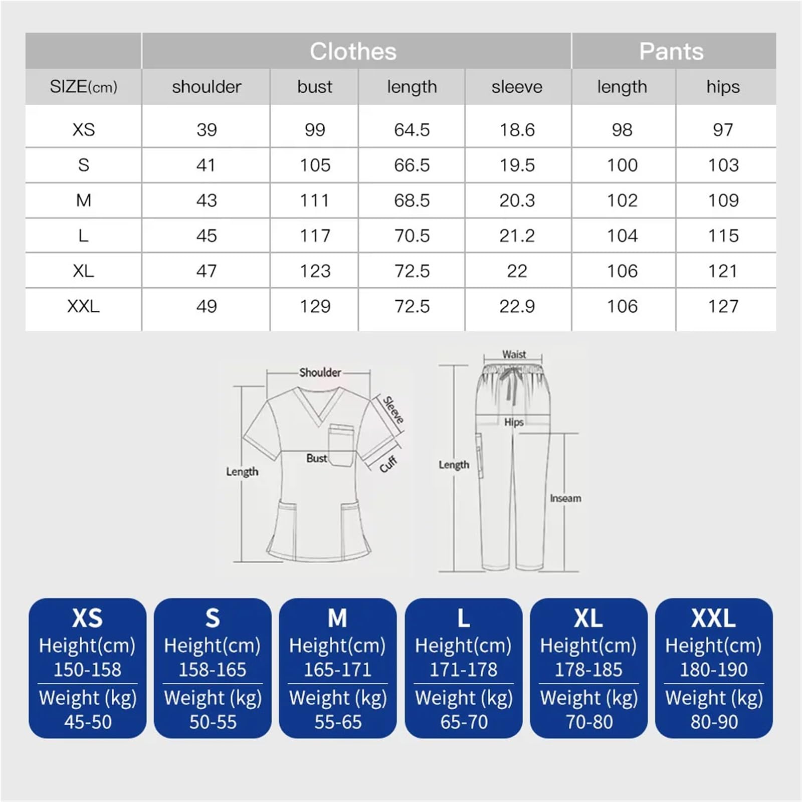 Uniformes Medicos Dentista Infermiera Abiti da lavoro Donna Assistenza medica Uniforme Scrub Uniformi Set di indumenti Per Uso Ospedaliero