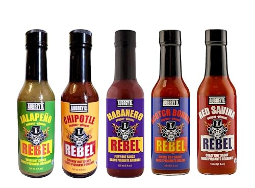 Miniatura 4 de Aubrey D. Rebel Scotch Bonnet - Salsa picante, sabor a pimienta picante para carne, pescado, pollo y verduras