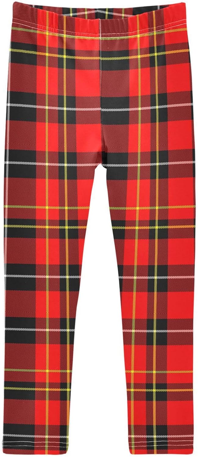 Boccsty Christmas Leggings Winter Kids Yoga Pants Dance Active Tights 4T-10T