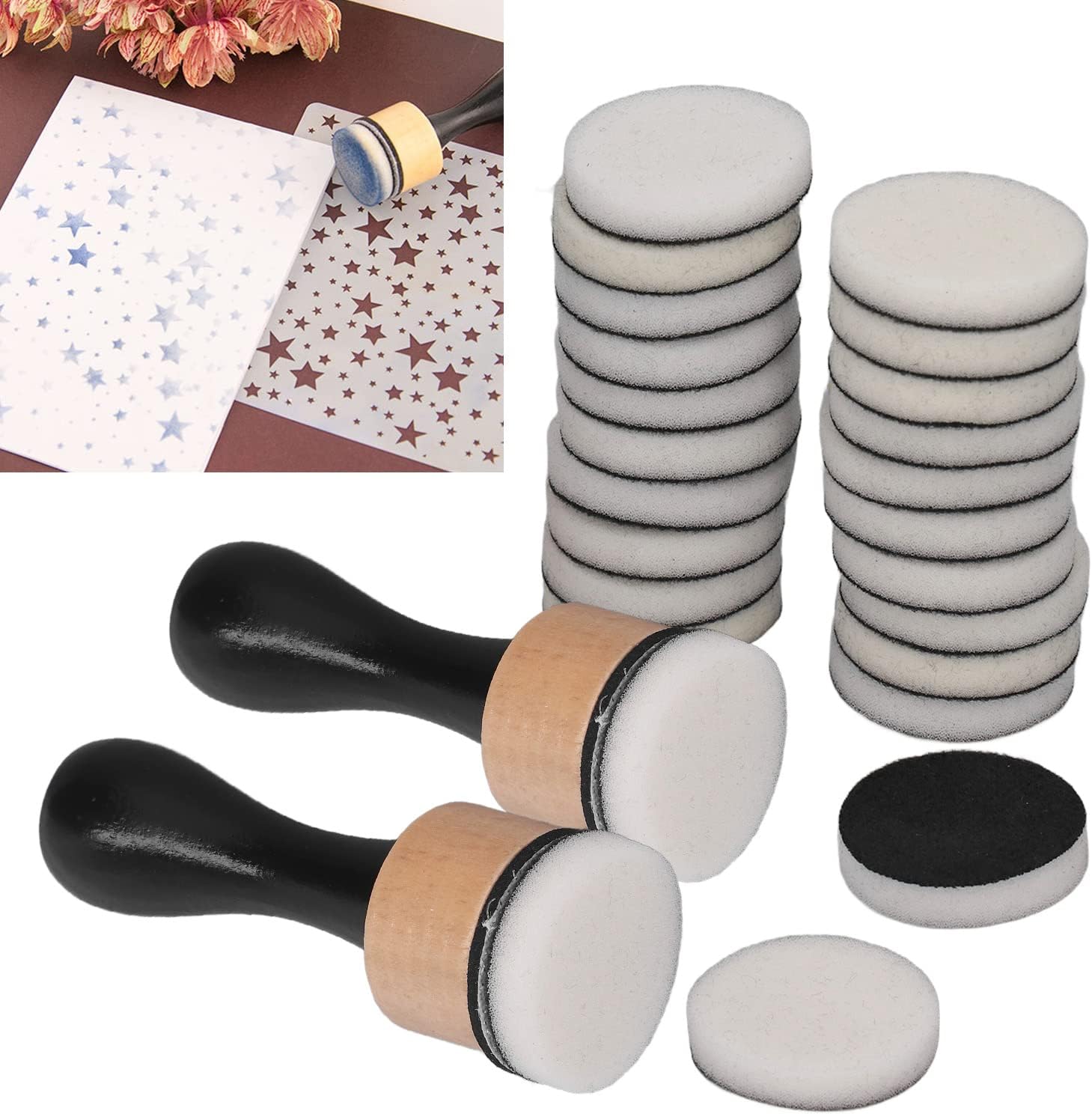 Ink Blending Tool with Foam Pads - Image 5