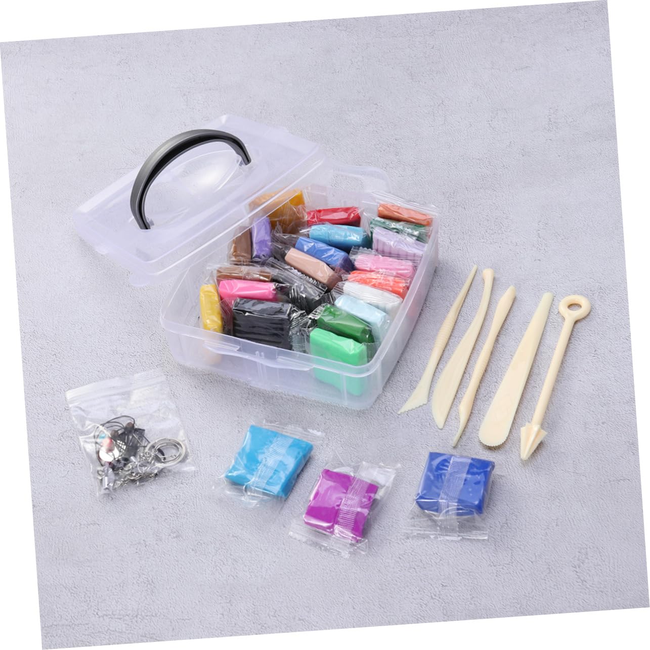 Kit de Arcilla Polimérica para Modelar 24 Colores para Niños