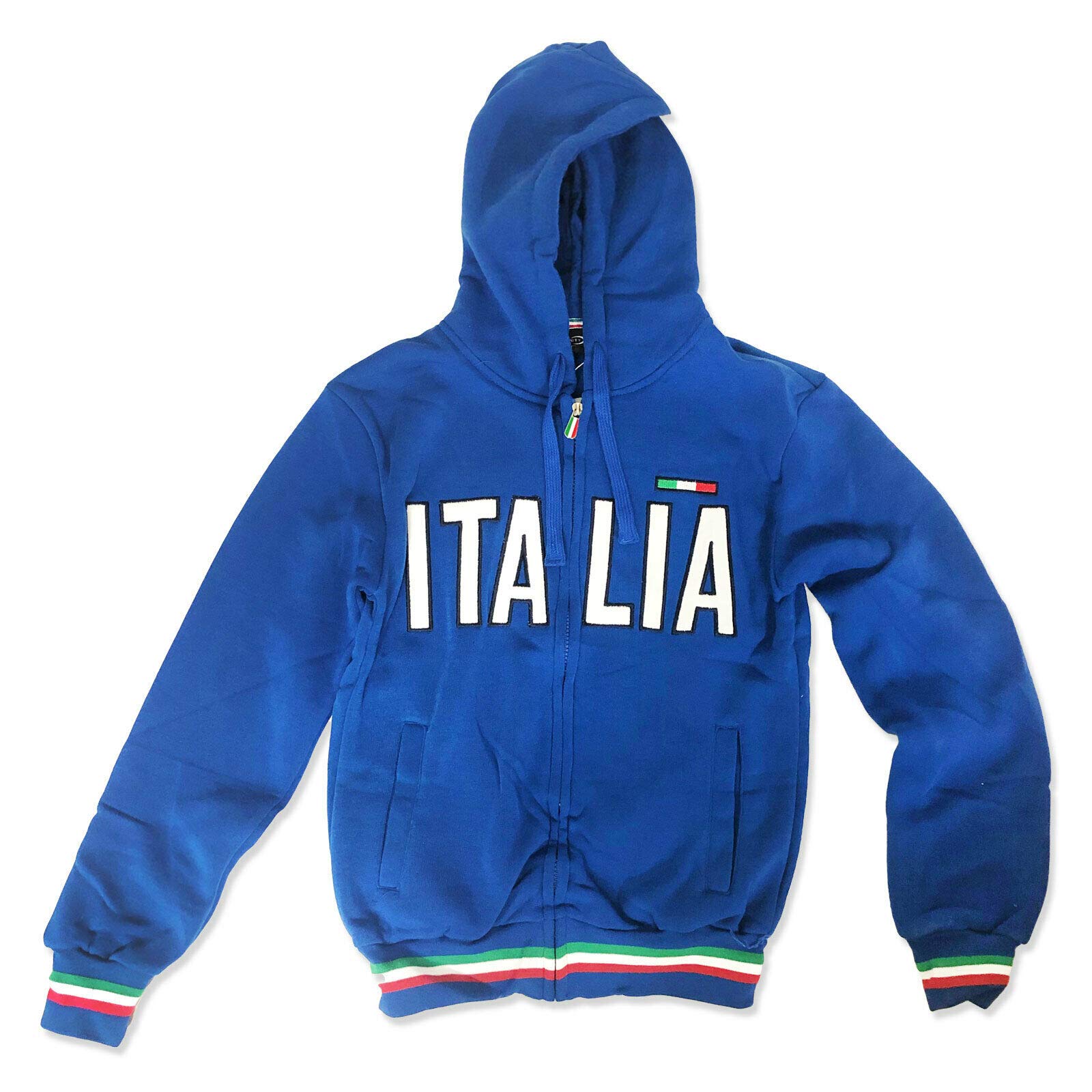 Toocool - Sudadera hombre mujer Italia chaqueta mono manga larga capucha FI-589