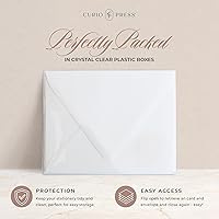 Vista 8 de Personalized Stationery for Women & Men - A2 Flat Thank You Cards with Custom Notecards, Handmade Personalized Note Cards with Envelopes and Name