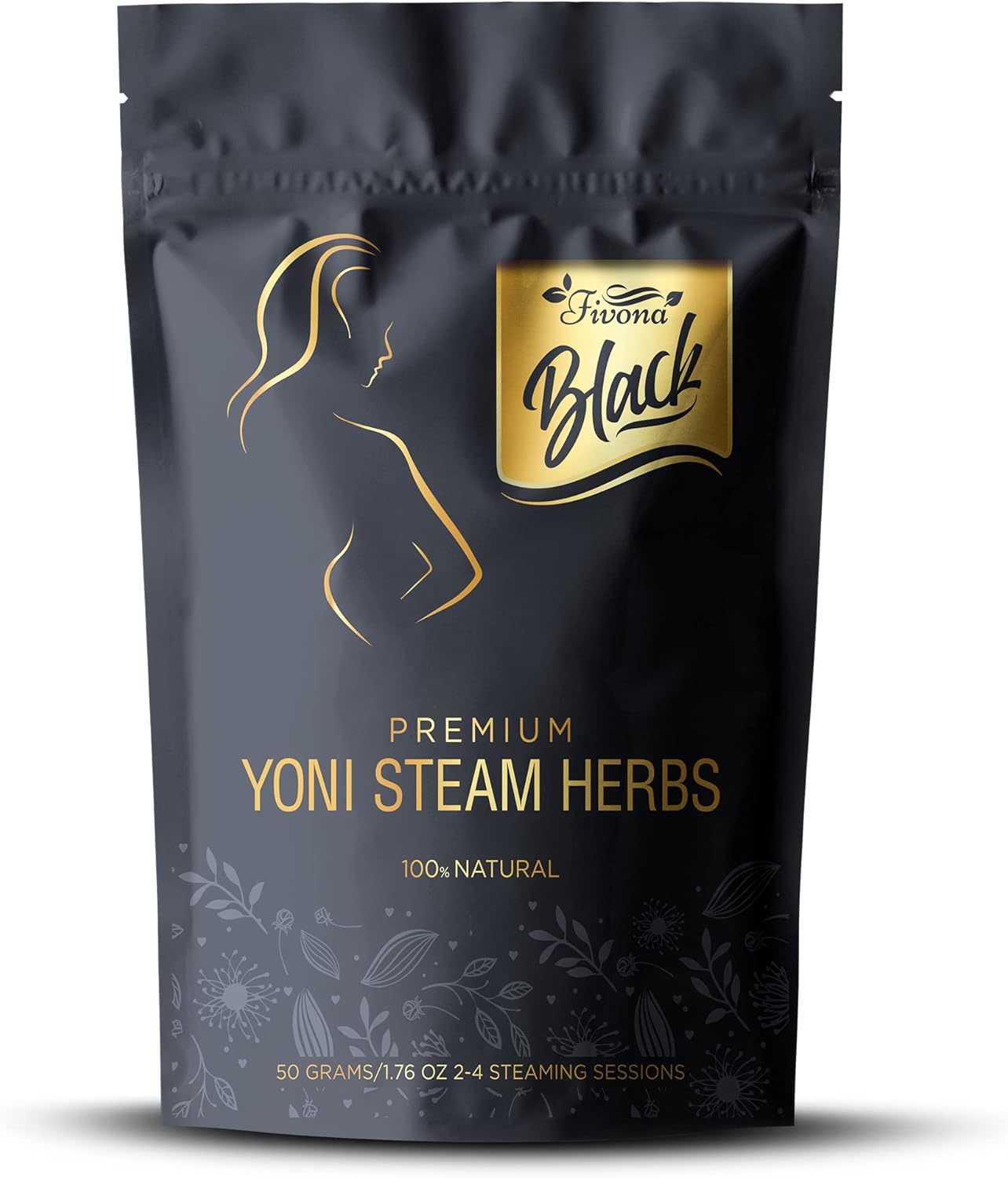 Fivona Black Yoni Steam Herbs All Natural Feminine V SPA for Detox, Cleanse, Odor and PH Balance Fivona Black Yoni Steam Herbs All Natural Feminine V SPA for Detox, Cleanse, Odor and PH Balance