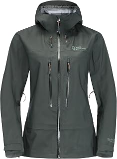 Peinado Jkt W 3L Chaqueta Impermeable, Color Verde Pizarra, XS para Mujer