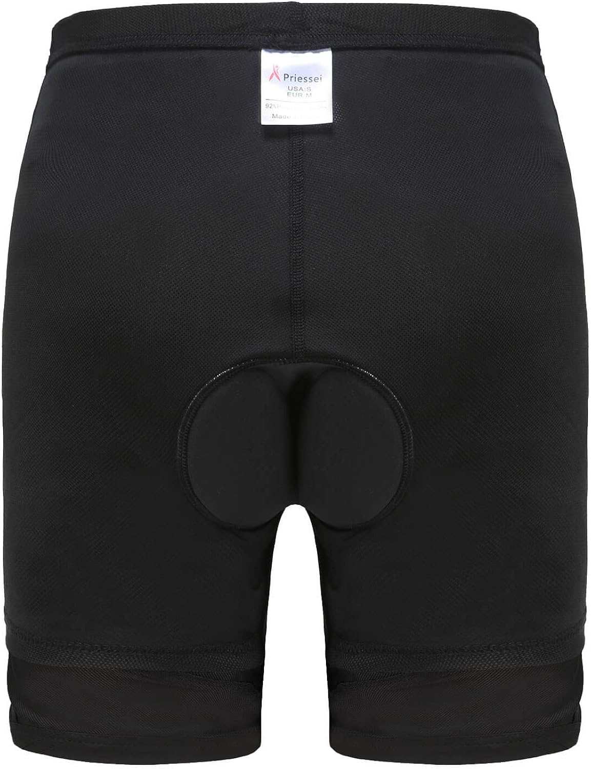 PRIESSEI Womens Bike Shorts with Padding, Detachable 3D Padded Breathable Biking Cycling Shorts with Pockets : Sports & Outdoors