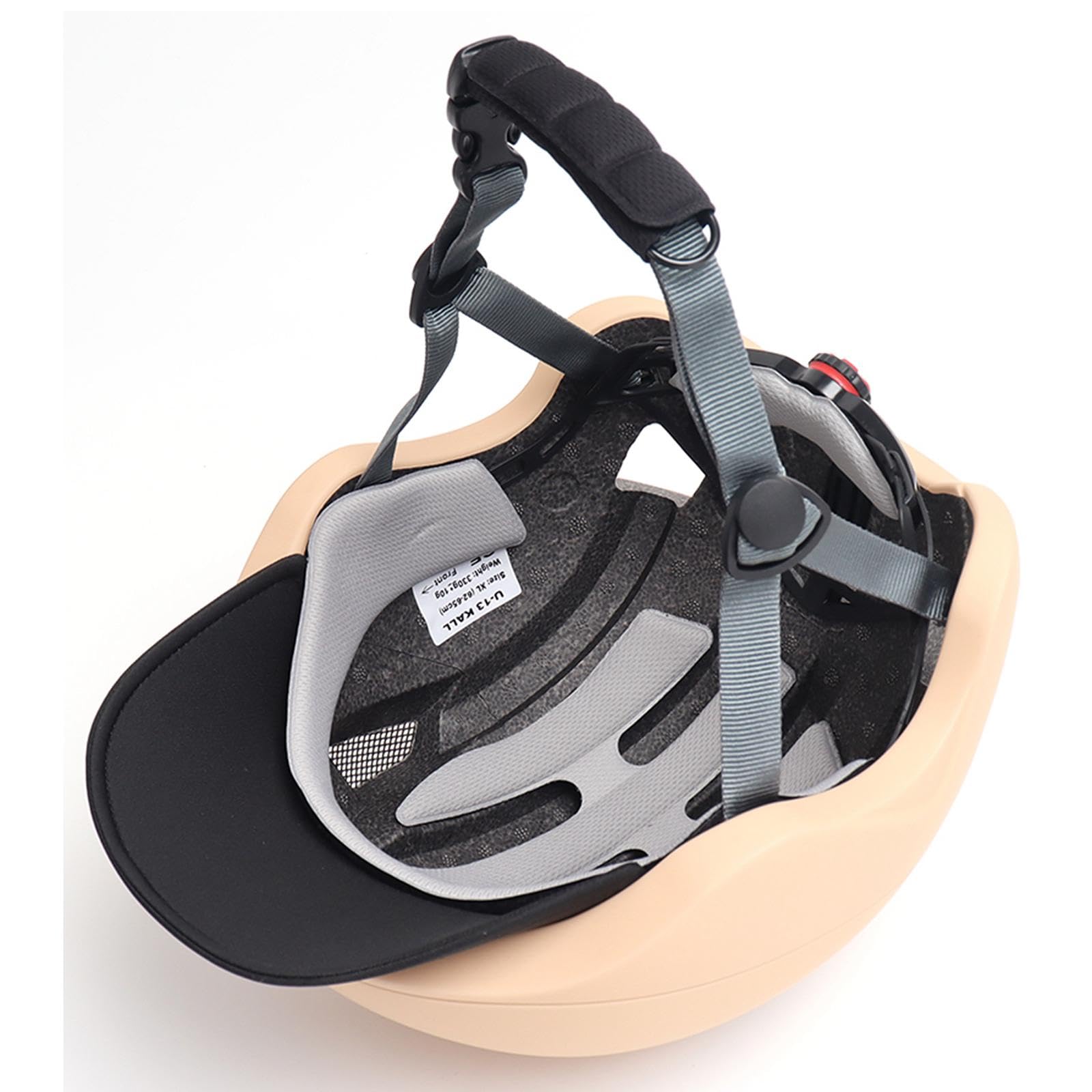 Casco Ecuestre con Diseño Transpirable Y Ligero Casco de Protección Ajustable para Equitación Gorra Lavable Fácil Equipo Resistente de Equitación