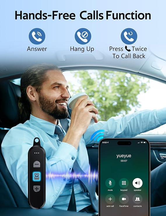 Arsvita Bluetooth Receiver Kit, Bluetooth 5.0 Portable Audio Adapter, Black