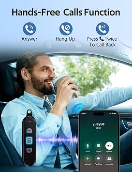 Arsvita Bluetooth Receiver Kit, Bluetooth 5.0 Portable Audio Adapter, Black