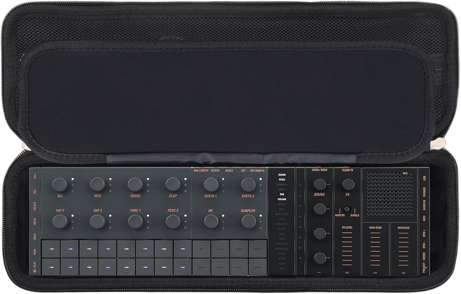 Case for Yamaha Seqtrak Mobile Music Ideastation SEQTRAK - Hard Travel Protective Carrying Storage Bag, Box Only