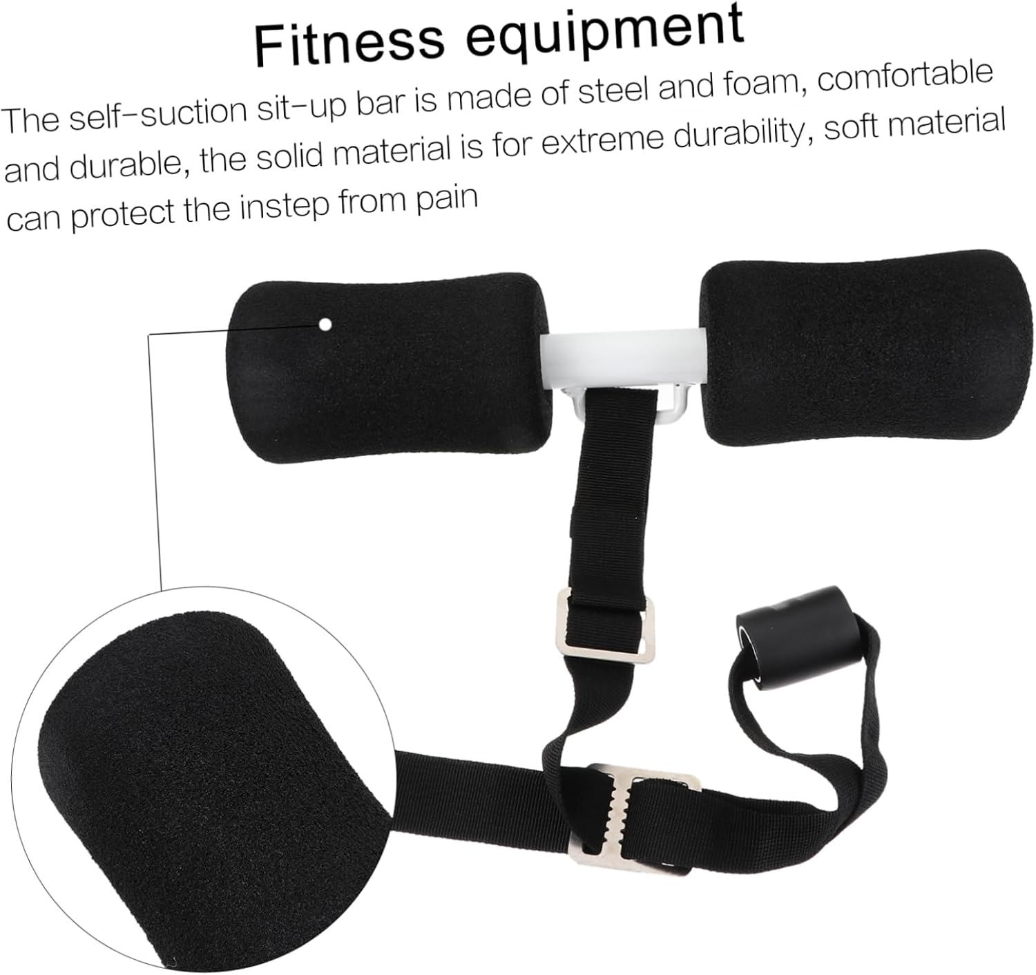 Toddmomy Home Workout Equipment Exercise Accessories Bed Sit-ups Trainer Abdominal Fitness Equipment