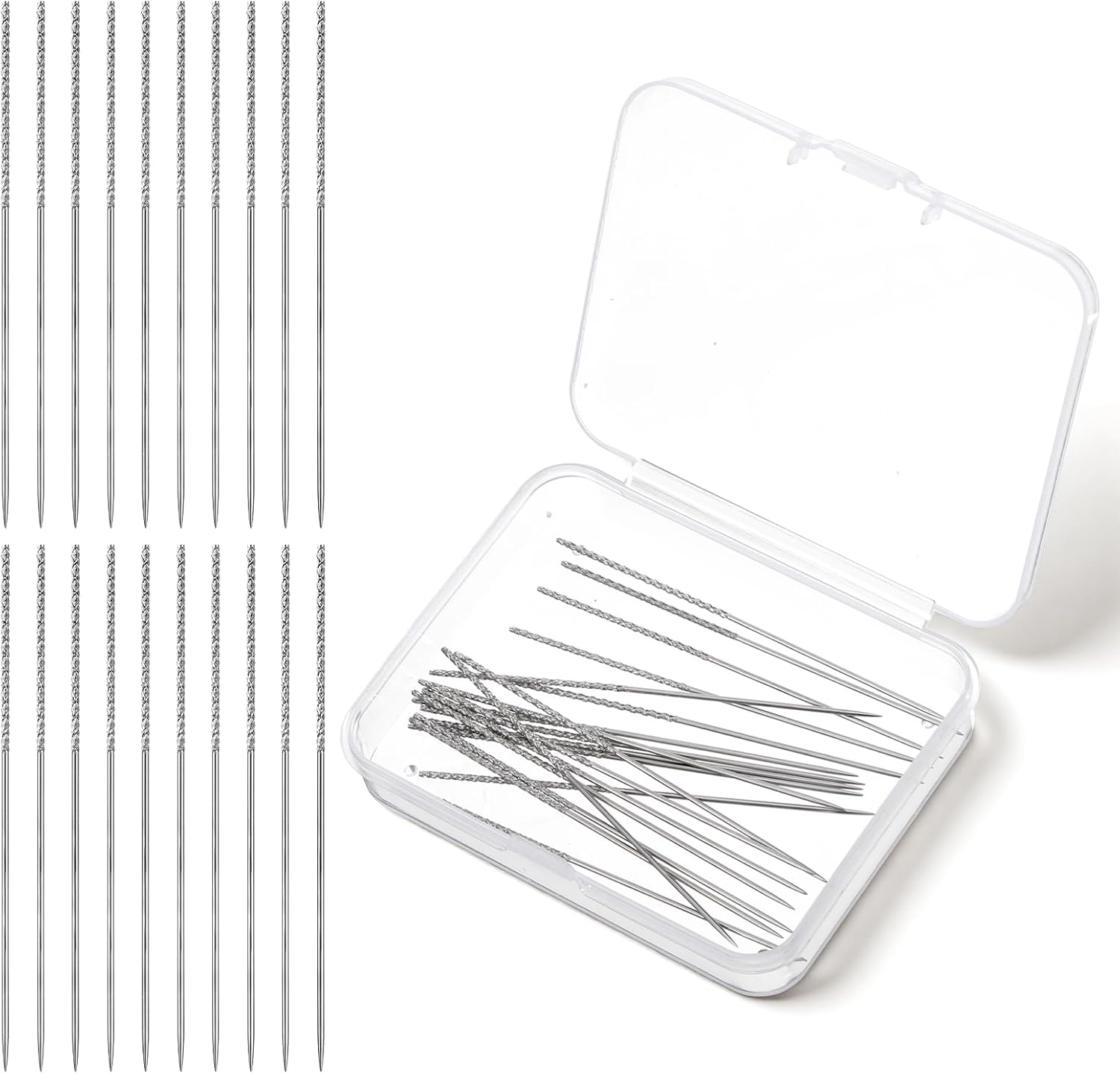 12 PCS Snag Repair Needle, Snag Nab It Tool, Snag Repair Tool Needle for Hand Sewing, Leather Craft Sewing Stitching Needle for Knitted Woven Cloth Garments, Drapes