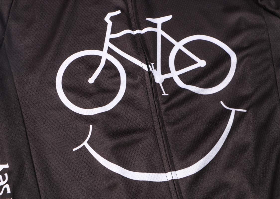 Cycling Jersey Men Full Zip Bike Shirt Racing Top Bicycle Clothing