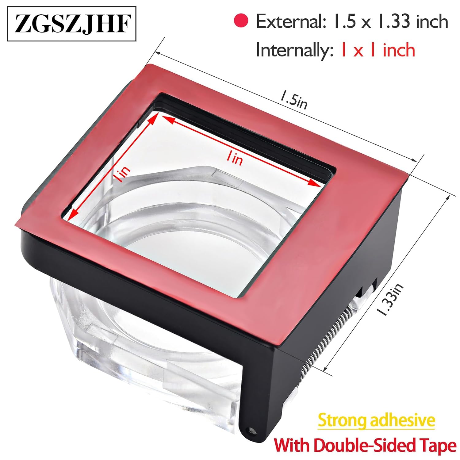 2Pcs Power Push Button Switch Cover Collision Resistant Dustproof Safety Switch Protector for 39 * 34mm Square Mounting Hole Momentary with Double-Sided Tape