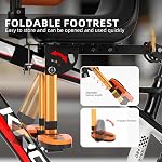 Siège de vélo pour enfants, Siège de vélos pour enfants avec garde-corps, dossier de coussin haute montagne de vélo de vélo d'enfant, siège de sécurité pour enfants de vélo 1 à 5 Années
