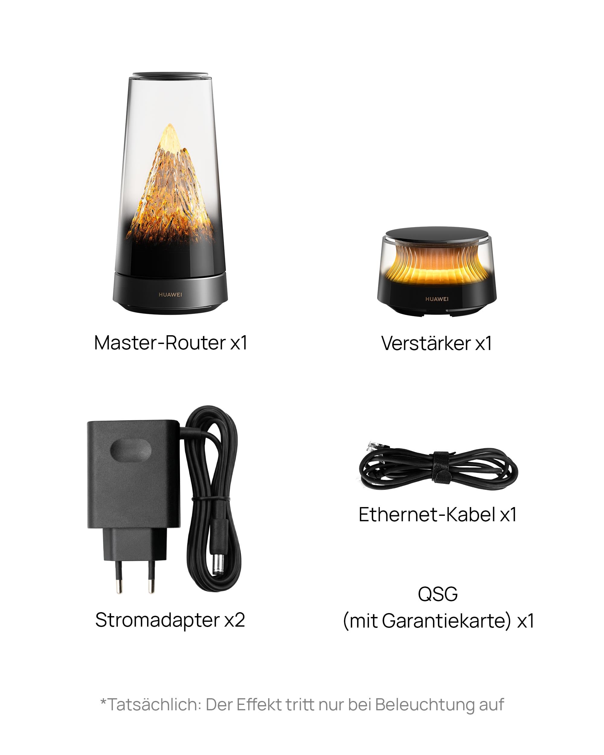 HUAWEI WiFi Mesh X3 Pro Suite Router, Dual-Band Wi-Fi 7 BE 3600, nahtloses Roaming, einfache Einrichtung, Kindersicherung, Für 3–4 Zimmer, Keine DSL-Funktion, Gaming, 30 Monate Garantie