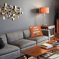 Vista 103 de Funda de almohada personalizada con nombre de texto fotográfico, funda de almohada impresa de dos lados para cumpleaños, Navidad, aniversario