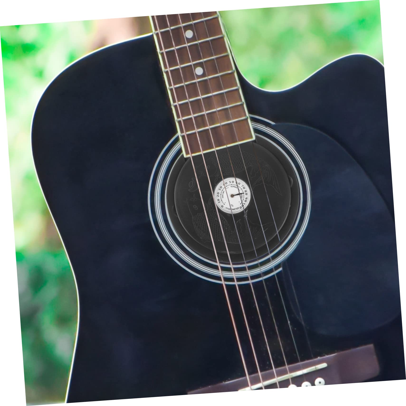 TOYANDONA 4Szt nawilżacz do gitary zbiornik wilgoci zapobiega pękaniu Higrometr gitarowy gitara akcesoria gitary akustycznej zestaw konserwacji wnętrz instrument muzyczny abs