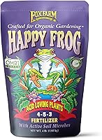Vista 1 de FoxFarm Happy Frog Acid Loving Plant Fertilizer, Slow-Release Fertilizer for Rhododendrons, Azaleas, Hydrangeas, Blueberries, Strawberries & More